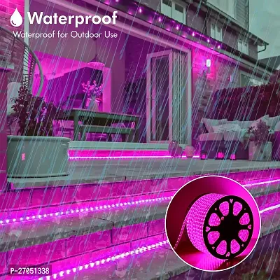 LED SMD Strip Light Waterproof Roll 5 Meter (120 LED/Mtr) (Pink Color)-thumb3