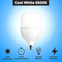 Combo 360 Degree Rotating LED Colorful Bulb/Lamp Auto Rotating Color Changing Lamp 45W High Bright Led Bulb-Upto 85% Energy Saving-B22 CFL Led Bulb (Pack of 1)-thumb2