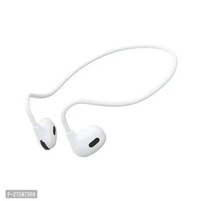 Classic Off White Headsets With Microphone-thumb0