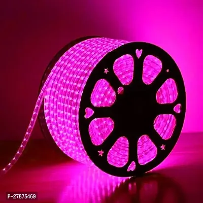3 Meter LED Rope Light for Decoration- Waterproof Decorative Lights,Cove Light for Ceiling | LED Pipe Light for Home Decor | Led Strip Lights for Diwali Decoration,Birthday,Christmas (Pink)-thumb0