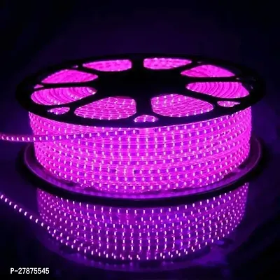 15 Meter LED Rope Light for Decoration- Waterproof Decorative Lights,Cove Light for Ceiling | LED Pipe Light for Home Decor | Led Strip Lights for Diwali Decoration,Birthday,Christmas (Pink)-thumb2