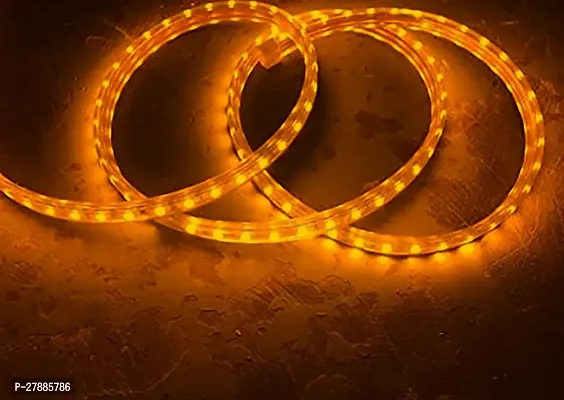 10 Meter LED Rope Light for Decoration- Waterproof Decorative Lights,Cove Light for Ceiling | LED Pipe Light for Home Decor | Led Strip Lights for Diwali Decoration,Birthday,Christmas (Amber)-thumb2