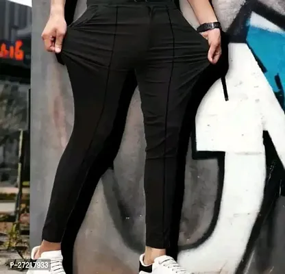 Trendy Polyester Spandex Trouser For Men-thumb0