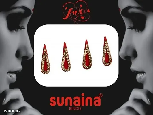 Sunaina New Love Collection Mix Design Bindis For Women  Girls [Pack OF 3]-thumb4