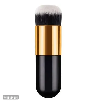 Sunaina Makeup Brush Foundation Cosmetic Face Powder, Blush Black Brush (Pack of 1)