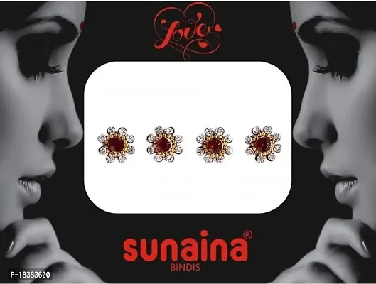 Sunaina New Love Collection Mix Design Bindis For Women  Girls [Pack OF 3]-thumb3