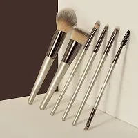 Sunaina Makeup Brushes 6 Pcs Soft Bristle Makeup Brushes for foundation, powder, cream, contour, blush brush makeup tool kit-thumb1