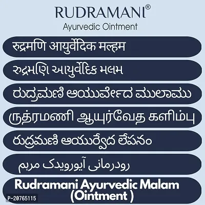 Rudramani Ayurvedic Marham Malam For Anti Skin fungal Infection, itching, Skin Tretment, Ringworm, Eczema, Burn Mark, Foot Crack Care, Skin Care Cream 25 GR-thumb2