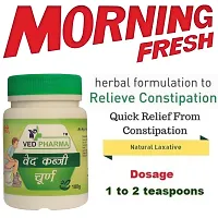 Ved Pharma Kabji Churan for Digestion Fast Relief Laxative, Ayurvedic Colon Cleanser For Good health, Fast Constipation Relief and Gastric Troubles and Regulates Bowel Movement 100 GRAM-thumb2