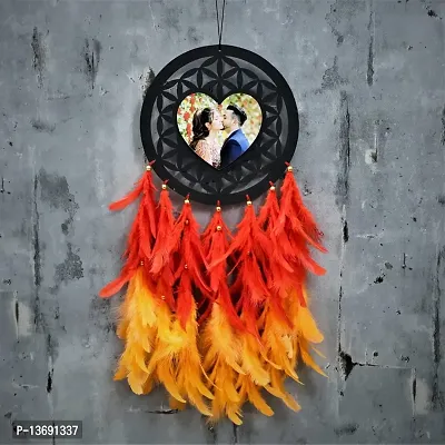 Gift Decore Customized/Personalized Dream Catcher for Love, Wall Hanging, Car Hanging, Home D?cor, Bedroom, Gift, Party, Couple, Decoration,Valentine Day, Decorative (20X50 Cm Large)-thumb2