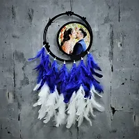 Gift Decore Customized/Personalized Dream Catcher for Love, Wall Hanging, Home D?cor, Bedroom, Gift, Party, Couple, Decoration,Valentine Day, Decorative (20X50 Cm Large)-thumb1