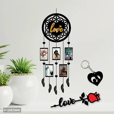 Gift Decor Dream Catcher With Photo Frame  For valantine day gift and Friend Birthday Gift, Wall Hanging, Home Decore-thumb3