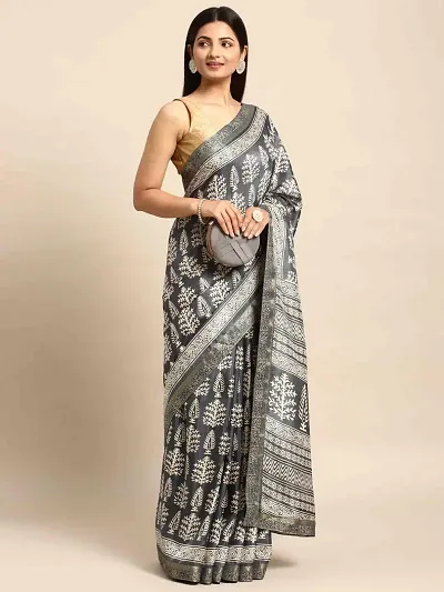 Stylish Georgette Saree with Blouse piece For Women