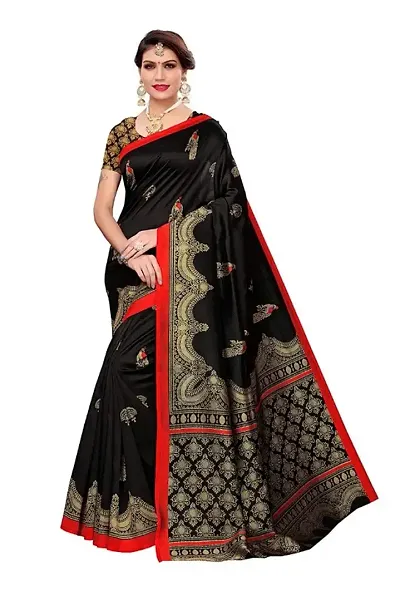 Litchi Silk Jacquard Saree with Blouse Piece