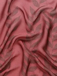 Stylish Maroon Georgette Saree With Blouse Piece For Women-thumb3