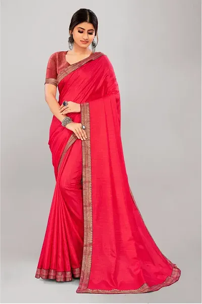 Best Selling Silk Blend Saree with Blouse piece 