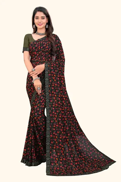 Daily Wear Chiffon Saree For Women