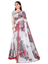 Stylish Multicoloured Georgette Saree With Blouse Piece For Women Pack Of 2-thumb1