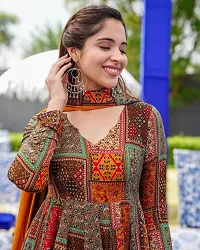 Classic Stitched Ethnic Gowns For Women-thumb1