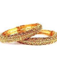 Alluring Golden Alloy Bracelets For Women-thumb3