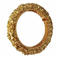 Alluring Traditional Gold Plated Bangles For Women- Pack Of 2-thumb3