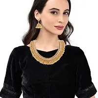 Gold Plated Polki Designer Necklace Sets Jewellery For Women's - For All Occasion-thumb4