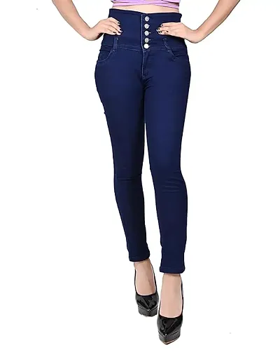 Stylish Solid Jeans for Women