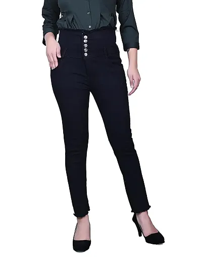 Stylish Solid Jeans for Women