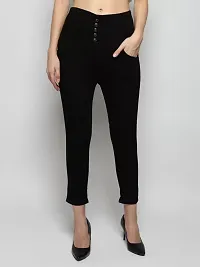 Stylish Denim Solid Jeans for Women-thumb1