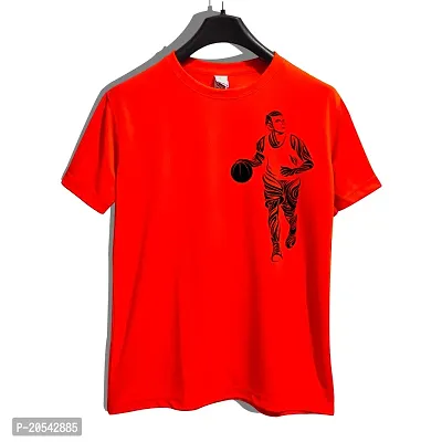 Reliable Polyester Printed Tshirt For Men-thumb0