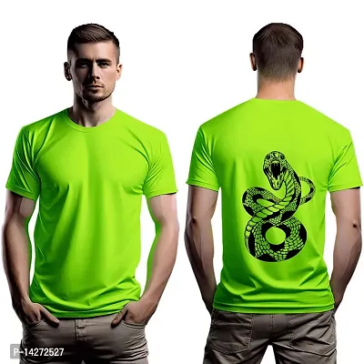 Reliable Polyester Printed T-Shirt For Men