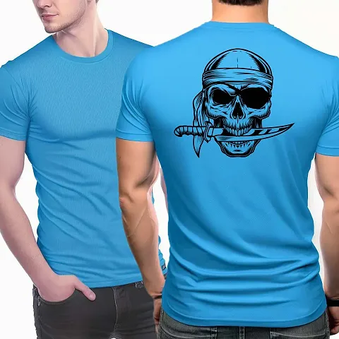 Printed Polyester T-shirt for Men