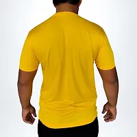 Stylish Fancy Polyester Printed Round Neck T-Shirts For Men-thumb1