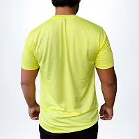 Stylish Fancy Polyester Printed Round Neck T-Shirts For Men-thumb1