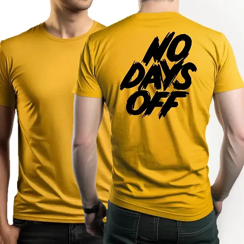 Stylish Motivational Quotes Printed Tshirt For Men