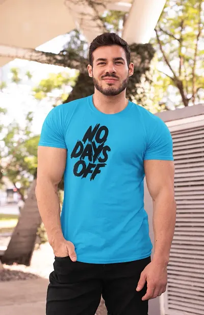 Elegant Round Neck Tees For Men