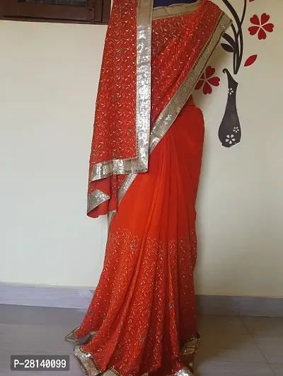Classic Saree with Blouse piece for Women-thumb4