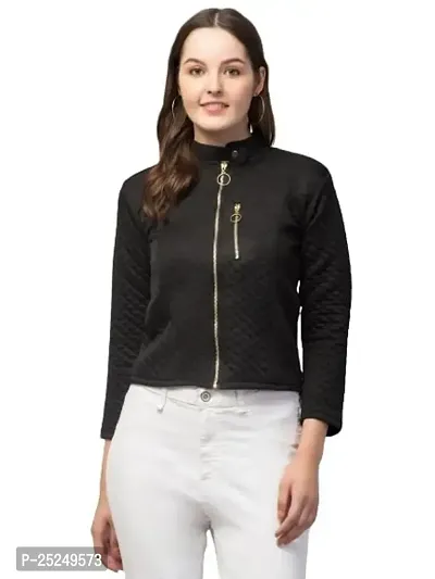 Ri Sign Hub Fashionable Western Wear New Trend Stylish Full Sleeve Solid Women Jacket-thumb0