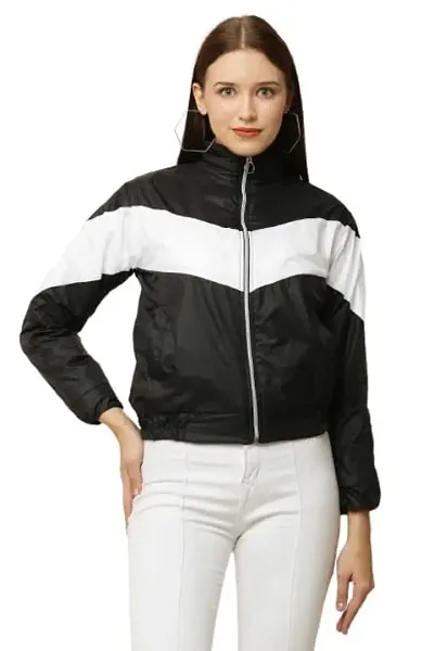 Ri Sign Hub Zipper Western Fashionable Trendy Stylish Wear Casual Full Sleeve Design Jacket For Women's