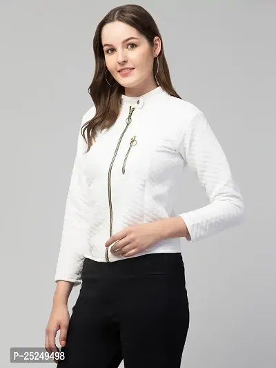 Ri Sign Hub Fashionable Western Wear New Trend Stylish Full Sleeve Solid Women Jacket-thumb3