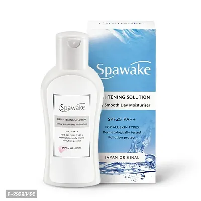 Spawake Vitamin C Moisturizer for face Brightening Solution Milky Smooth with SPF 25PA++ 40ml