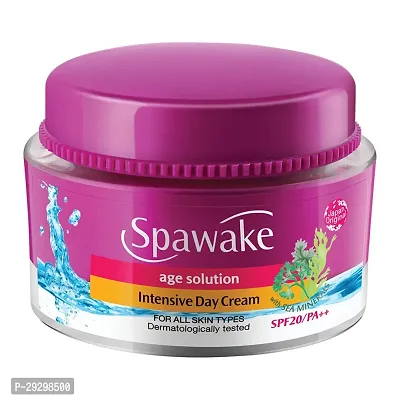 Spawake Anti Aging Face cream Age Solution Intensive Day Cream with SPF 20 PA++ 50g