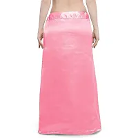 youth fashion Pure Satin Petticoat for Women Pink in Colour, Silk and Cotton Petticoat availble Also, availble,-thumb1