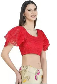 disson U Neck Women Fancy Blouse-thumb2