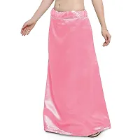 youth fashion Pure Satin Petticoat for Women Pink in Colour, Silk and Cotton Petticoat availble Also, availble,-thumb2