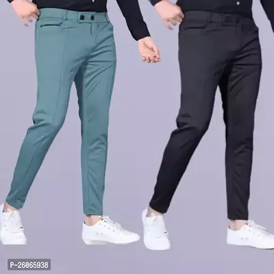 Men Track Pants Jogger Perfect Fit-thumb0