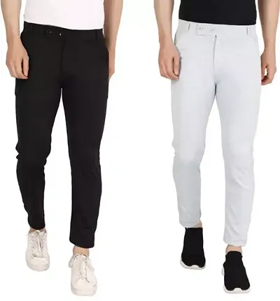 Mens Trouser Jogger Pant (Pack Of 2)