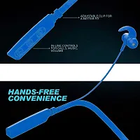 WeRock True Wireless B235 Blast Sound Quick Charge Bluetooth Neckband Super Sound W58 Bluetooth Headset (Blue, In the Ear)-thumb2