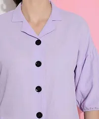 Classic Cotton Blend Shirt for Women-thumb3