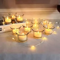 Tealight1037 Glass Tea Light Candle Holder Pack of 8 PCS-thumb2